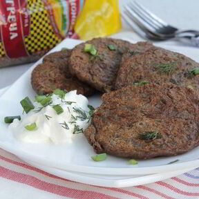 Гречневые оладьи