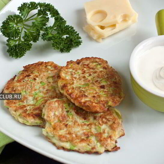 Рецепт кабачковых оладий