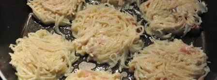 картофельные оладьи с беконом. Шаг 5