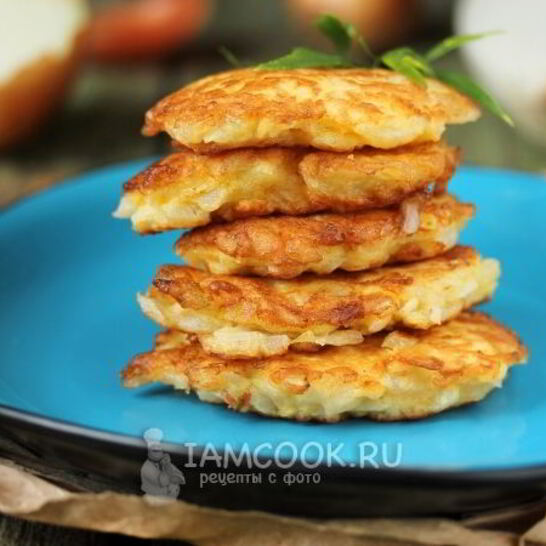 Рецепт луковых оладий слезы счастья