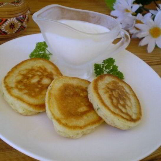 Рецепт оладушек без дрожжей