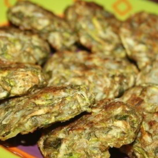 Рецепт оладушек из кабачков в духовке