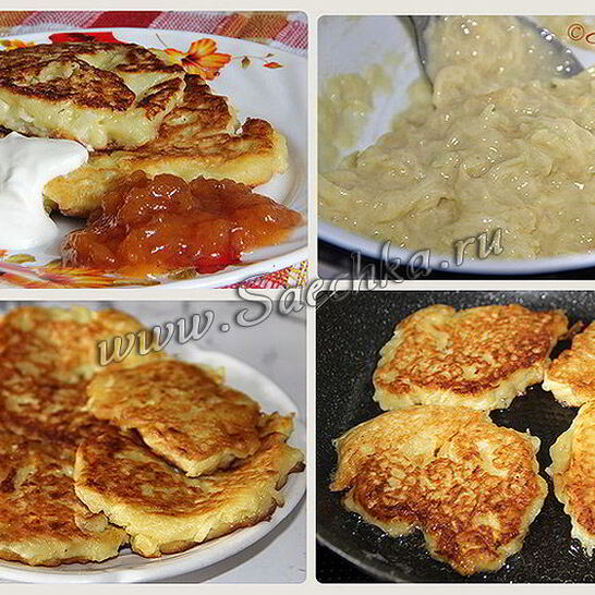 Рецепт оладий из кабачков и картофеля