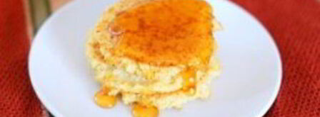 оладьи из пшенной каши. Шаг 6