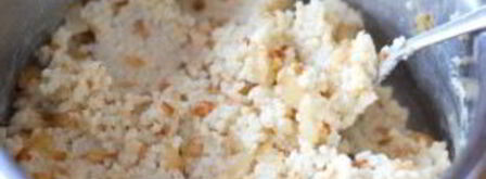 оладьи из пшенной каши. Шаг 8