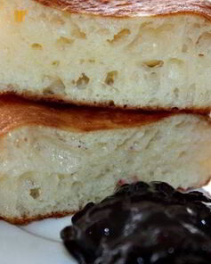 Оладьи на дрожжах на воде