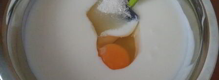 оладьи на кефире. Шаг 3