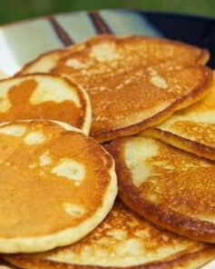 Оладьи на молоке