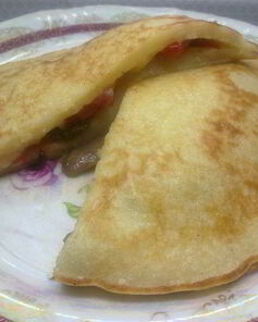 Оладьи с начинкой