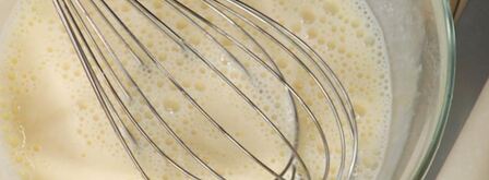 оладьи с семгой. Шаг 3