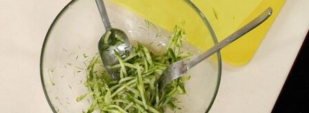 оладьи с семгой. Шаг 5