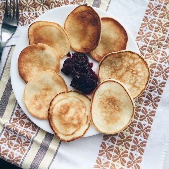 Рецепт оладий за 10 минут