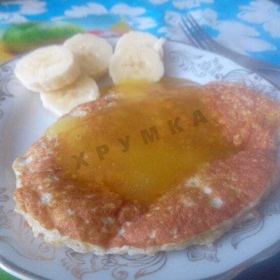 Рецепт овсяно-творожных оладьи