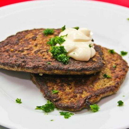 Рецепт печеночных оладий с морковью