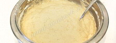 постные оладьи с яблоками. Шаг 9