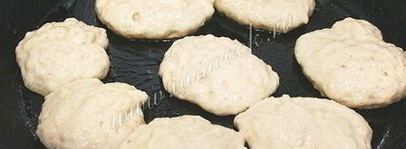 постные оладьи с яблоками. Шаг 10