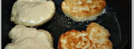 пышные оладушки на дрожжах. Шаг 5