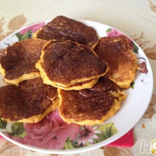 Рецепт тыквенно-апельсиновых оладьи