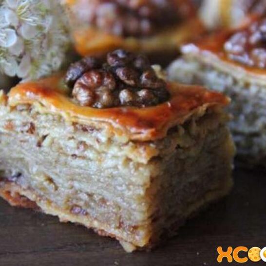 Рецепт пахлавы медовой с орехами