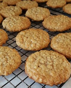 Ароматное овсяное печенье с корицей