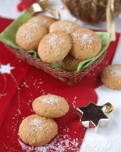 Кокосовое печенье с кардамоном