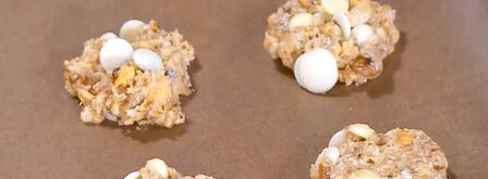 ореховое печенье с белым шоколадом и кокосом. Шаг 8