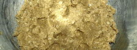 овсяное печенье с кокосовой стружкой и медом. Шаг 4