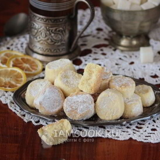 Рецепт песочного печенья с крахмалом