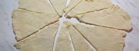 рогалики с джемом на сметане. Шаг 4