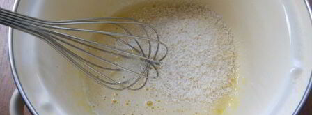 шоколадное печенье с кокосовым кремом. Шаг 3