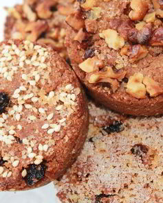 Цельнозерновое печенье с изюмом