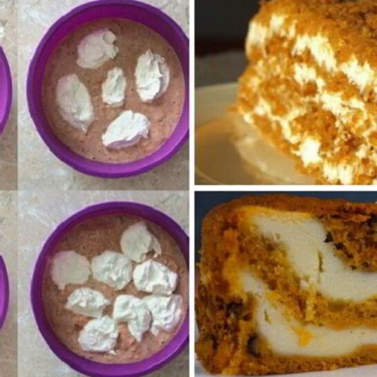 Рецепт морковна-творожного пирог