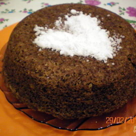 Рецепт очень быстрого орехового пирога