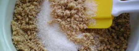 очень быстрый ореховый пирог. Шаг 3