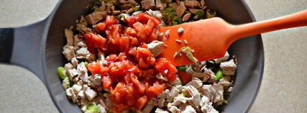 пирог из крабового мяса веселый крабик. Шаг 4