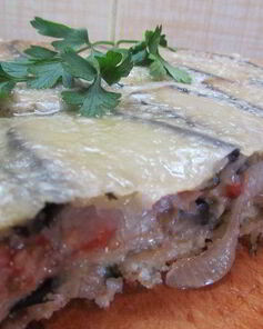 Пирог с овощами из лаваша