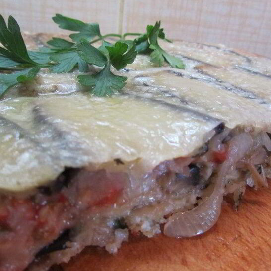 Рецепт пирога с овощами из лаваша