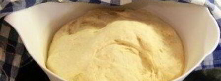 пирог с вишней из дрожжевого теста. Шаг 3