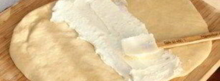 пирог с вишней из дрожжевого теста. Шаг 6