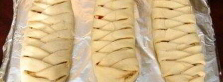 пирог с вишней из дрожжевого теста. Шаг 11