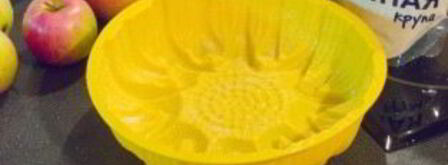 пирог в силиконовой форме. Шаг 3