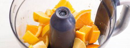 постный апельсиновый пирог. Шаг 6