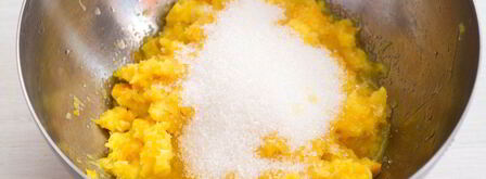 постный апельсиновый пирог. Шаг 7