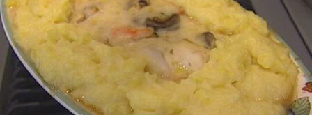 рыбный пирог с креветками. Шаг 11