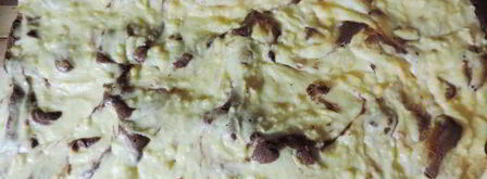 шоколадный пирог с творогом мраморный. Шаг 9