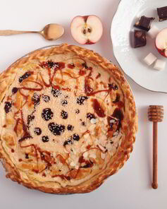 Творожно-сливочный пирог