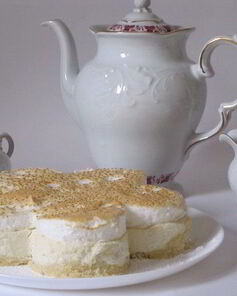 Творожный пирог Капельки янтаря