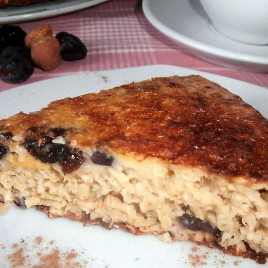 Рецепт творожного пирога с сухофруктами