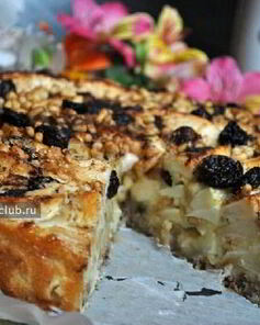 Яблочный пирог по-сицилийски