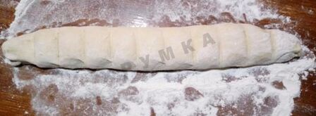 мини пирожки без дрожжей кныши. Шаг 8